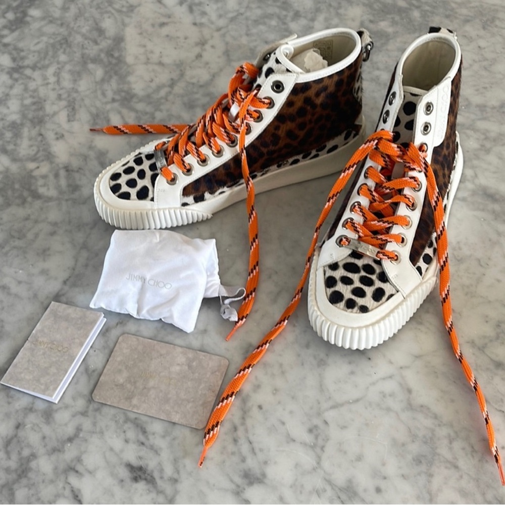 Brand New! Jimmy Choo Women’s “Impala Hi” size 40 Sneakers